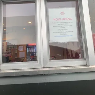 Smoothie King drive thru window