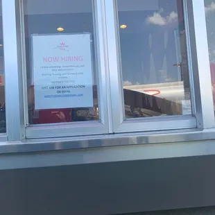 Drive-Thru window