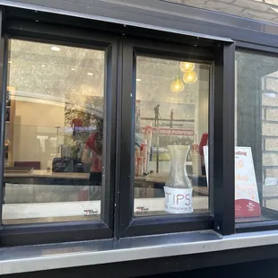 Drive thru window