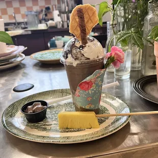 Green Oreo Cheesecake Smoothie