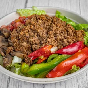 Ground turkey bowl