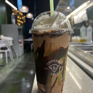 Chocolate frappe