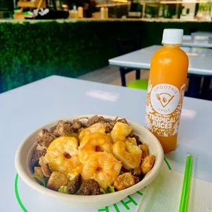 Bowl de camarones Hawaiian Shrimp Bowl