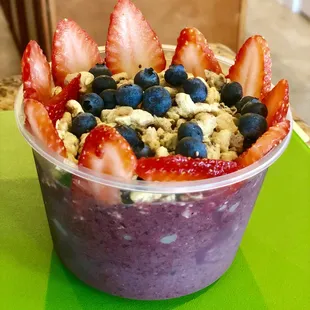 a lot of Acai in Acai Bowls