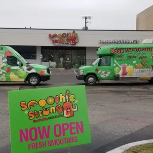 Book Smoothie Trucks