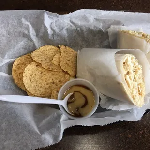 The bomb wrap - chicken