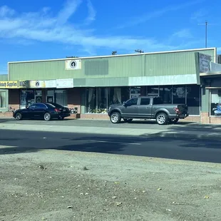 And here we are! Our 1st Black Owned Beauty Supply Store in Tulare in yearssss! This is the outside.