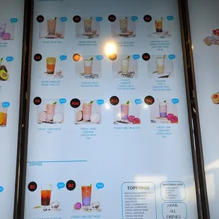 Drink Menu