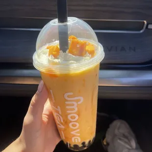 Mango Smoothie Boba