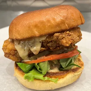 a chicken sandwich