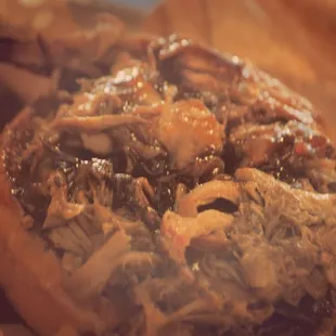 Pulled pork sandwich!