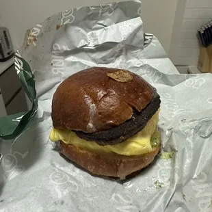 Sausage egg and cheese