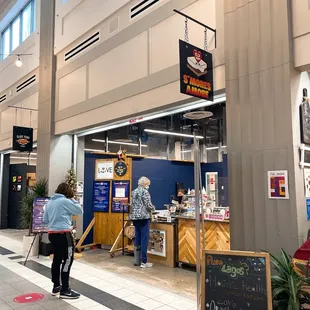 Store front, located inside Selden Market