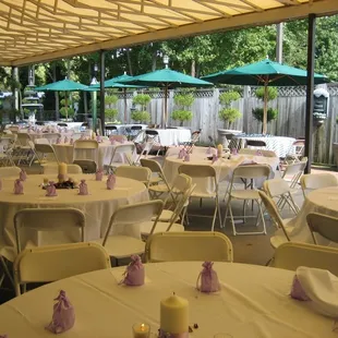 Back Patio.