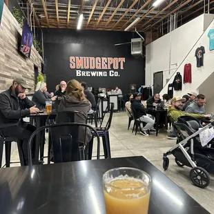 a glass of orange juice