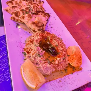 Hummus platter