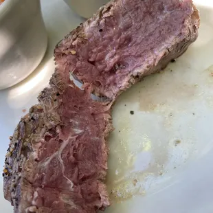 Filet Mignon (rarer than rare (blue)... i asked for med rare)