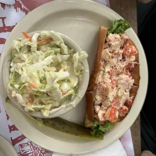 Lobster roll no flavor