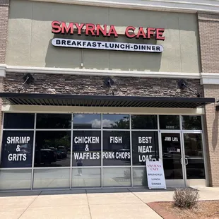 Restaurant exterior