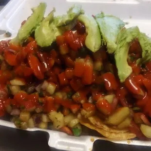 Small shrimp ceviche