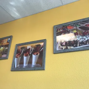 Some menu selections