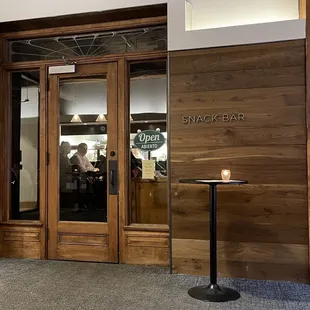 Snack bar -  a cool hangout spot -