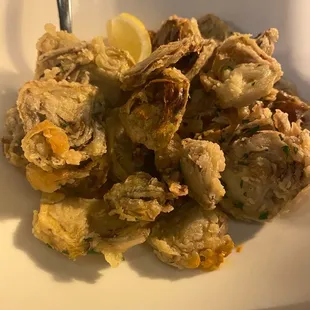 Fried artichoke