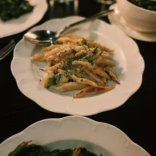 Schupfnudeln-super creamy with Gorgonzola. Perfect for sharing