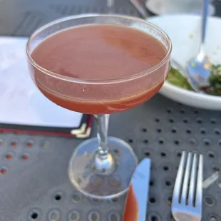 Blood orange cosmo