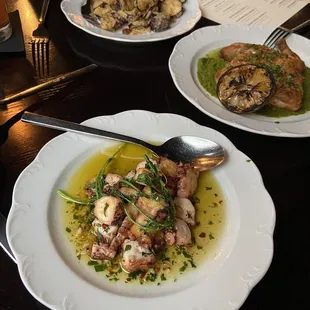 Garlic Fried Octopus