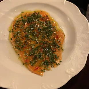 Arctic Char Carpaccio