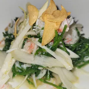 Crab and Seabean Salad