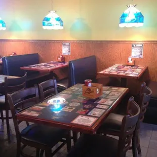 sushi and sashimi, interior