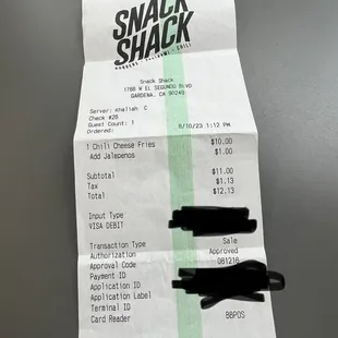 Receipt