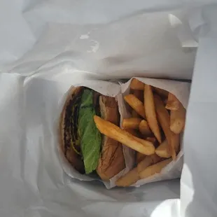 My turkey burger and fries! Amazing!