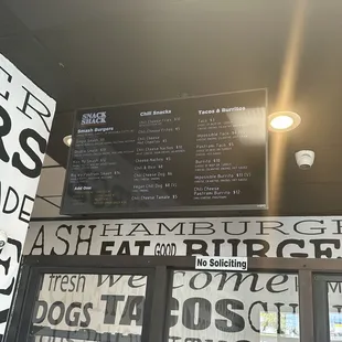 picture of digital menu