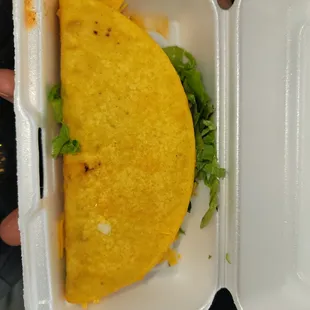 Beef taco
