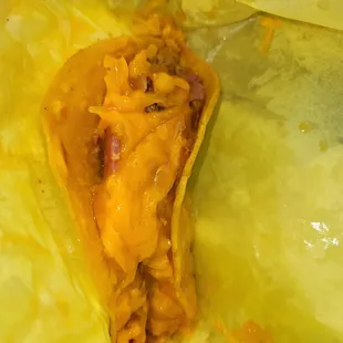 Greasy Pastrami taco