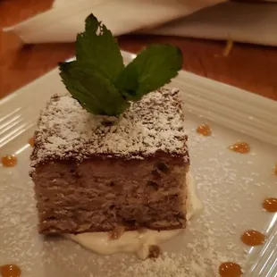 Warm Walnut Cake with Kumquat