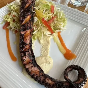 seafood, fish, grilled fish, grilled seafood, food