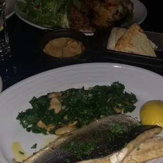 Whole Herb Roasted Branzino