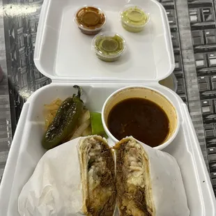 Barbacoa burrito