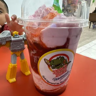 Strawberry chamoynada