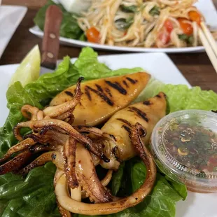 Grilled Squid