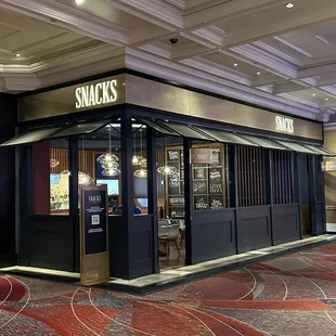 View of the cafe from the casino floor