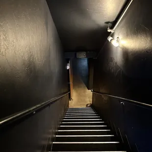 Stairs leading down