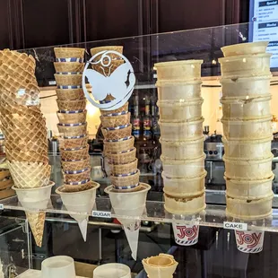 Ice cream cones