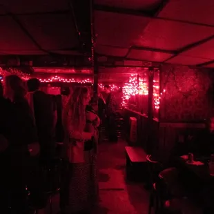 inside, no flash