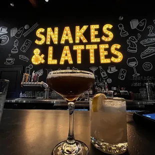 Espresso Martini &amp; Amarreto Sour