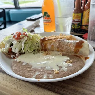 Combo tostada + burrito